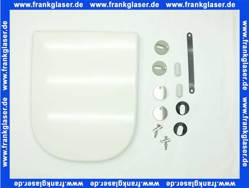 795721102 Optima WC-Sitz Optima L weiss, abnehmbar ohne Absenkautomatik