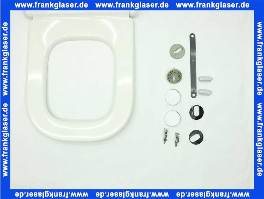 795721102 Optima WC-Sitz Optima L weiss, abnehmbar ohne Absenkautomatik