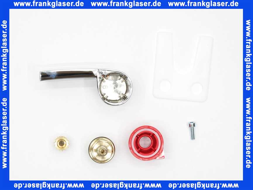 199078V Oras Ventil Griff Rot verchromt