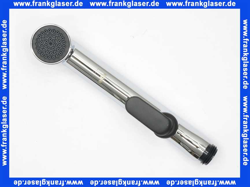 242050 Oras Handbrause Bidetta Ersatzhandbrause chrom für Einhandmischer 1302/1502/1803 zu Vega Combidetta 1/2