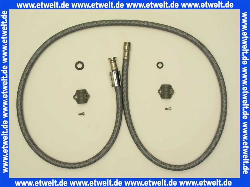 600533V Oras Metallbrauseschlauch 1/2 Zoll, 600533V, für Spültischbatterie, alte Artikelnummer 126011