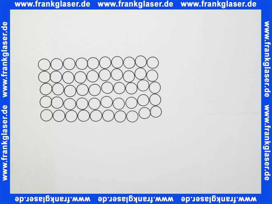 O-Ring Dichtung Dichtring 12,00x2,50 mm NBR (50 Stück)