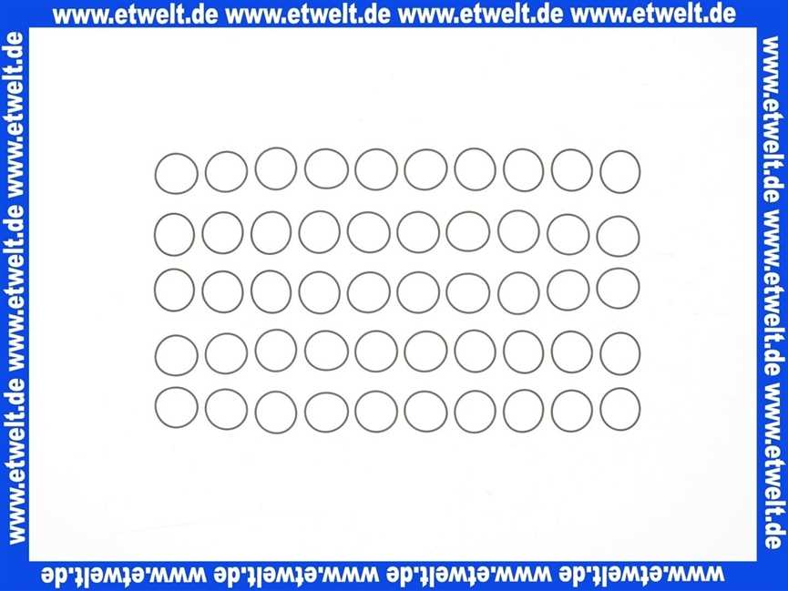 O-Ringe 50,00x6,00 mm NBR (100 Stück)