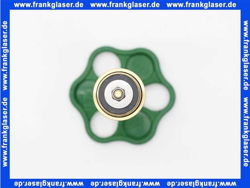 Oberteil mit Handrad 3/4 Zoll messing für Freistromventil DIN-DVGW