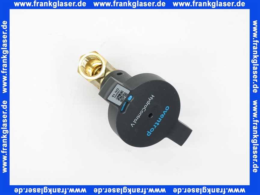 Oventrop Oventrop-Strangreg.vent. HydroControl V PN25 DN15, Rp1/2 IG, HydroPort, EZB 1062404