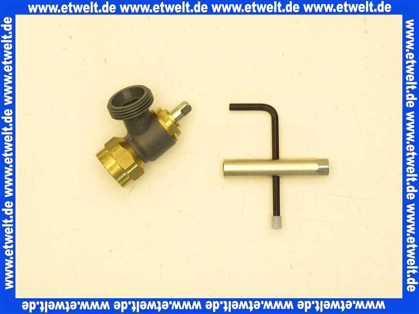 1090551 Oventrop Bedienungswerkzeug mit Tasche Entleerungs- und Füllwerkzeug