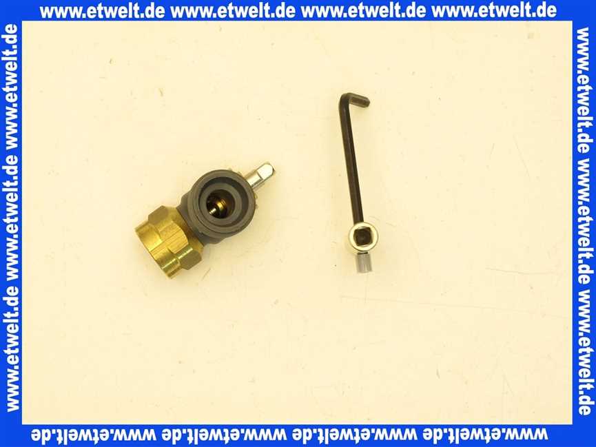 1090551 Oventrop Bedienungswerkzeug mit Tasche Entleerungs- und Füllwerkzeug