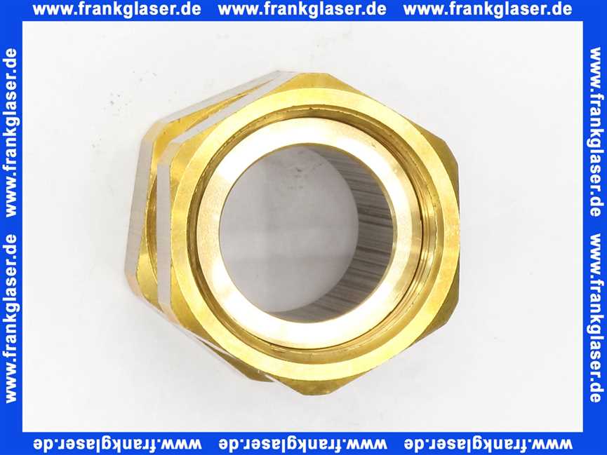 Oventrop Doppelverschraubung für Kesselverrohrung, beiderseits G1 ÜM 1359085