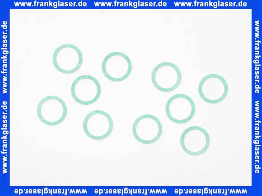 Oventrop Dichtring für Kesselverrohrung Set = 10 Stück, 30x25x2 mm 1359551
