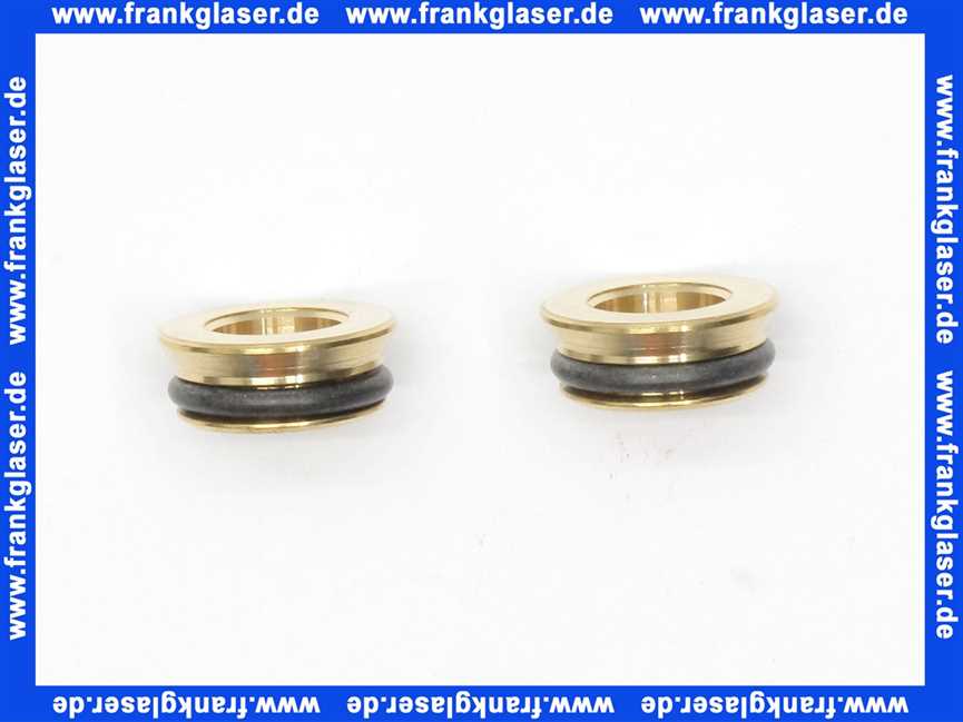 Oventrop Einlegestück für Multiflex F / Multiblock T/TF/Cocon QTZ als Set = 2 Stück, mit Konus 1661100