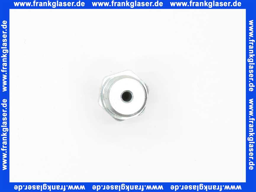 Oventrop ger. Einschraubver. Ofix-Oil R3/8 x6mm, Stahl verz.mit Ms-Schneidring 2083060