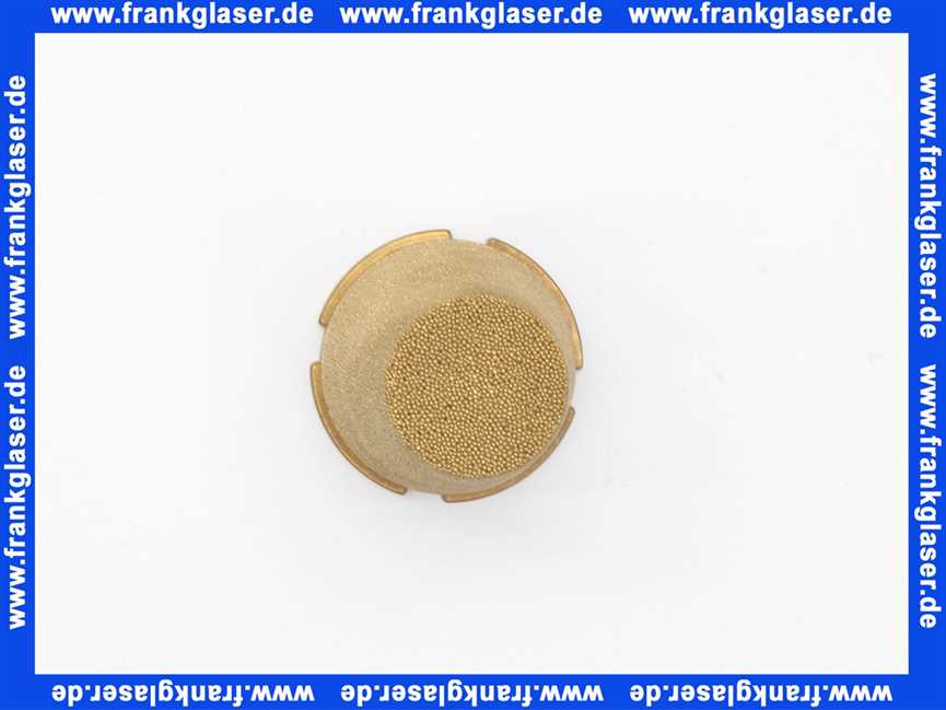 Oventrop Reserveeinsatz Sinterbronze Sika 0 50-100 my 2126051