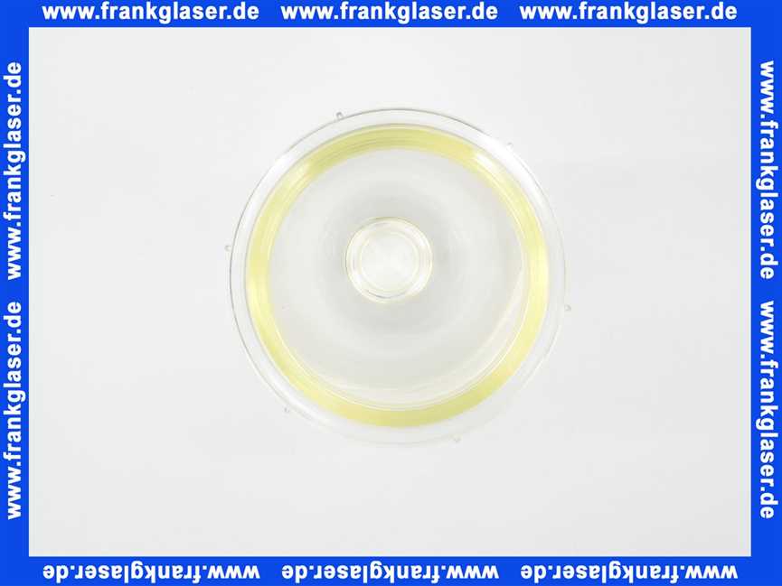 Oventrop Klarsichtkunststofftasse aus Trogamid T für Wasserfilter 6125400