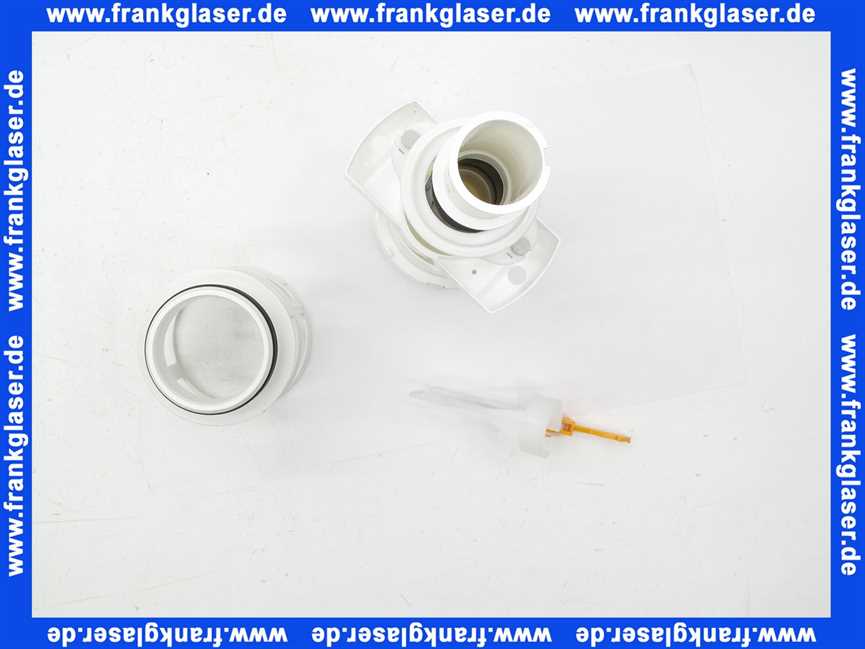 760750100 Pagette Dual-Flush Auslaufventil Heberglocke zu Spülkasten