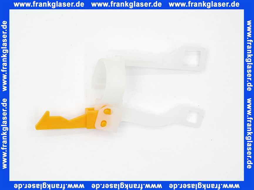 760910100 Pagette TOTO Ankerset für Auslaufventil DF Pagette UP- 91