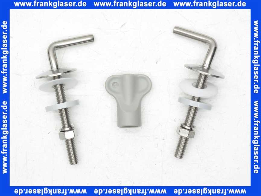 7.90821602 Pagette WC-Sitz mit Deckel Serie Exclusiv weiss mit Edelstahlscharnieren