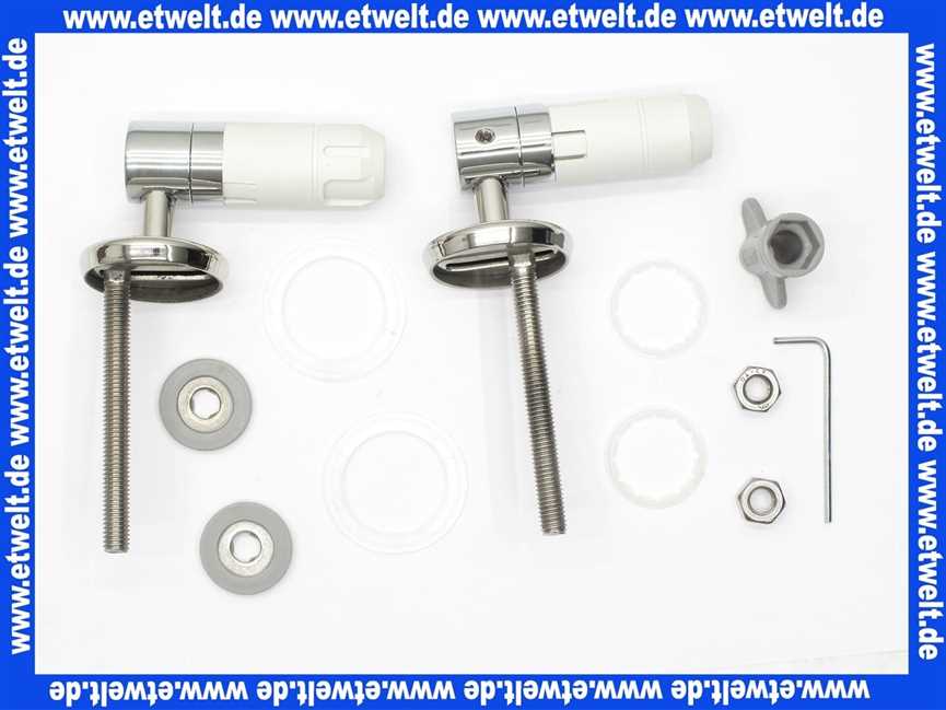 792890100 Pagette Befestigung Nova, abnehmbar mit Absenkautomatik, Edelstahl