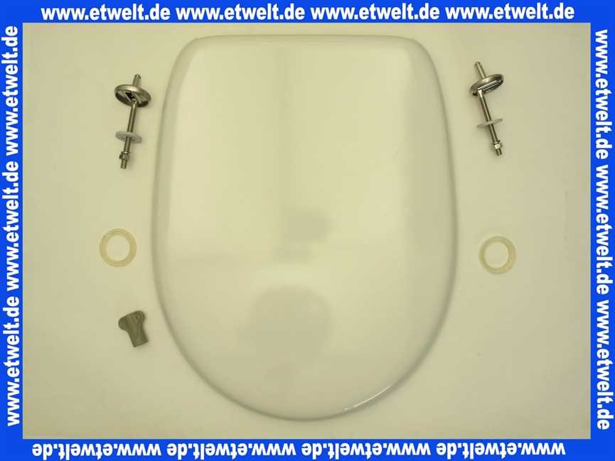 794981902 Pagette WC-Sitz VIP New weiss inkl. Scharnier und Puffern