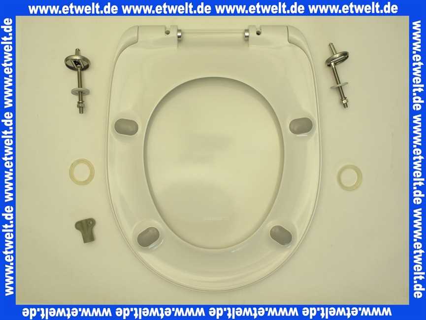 794981902 Pagette WC-Sitz VIP New weiss inkl. Scharnier und Puffern