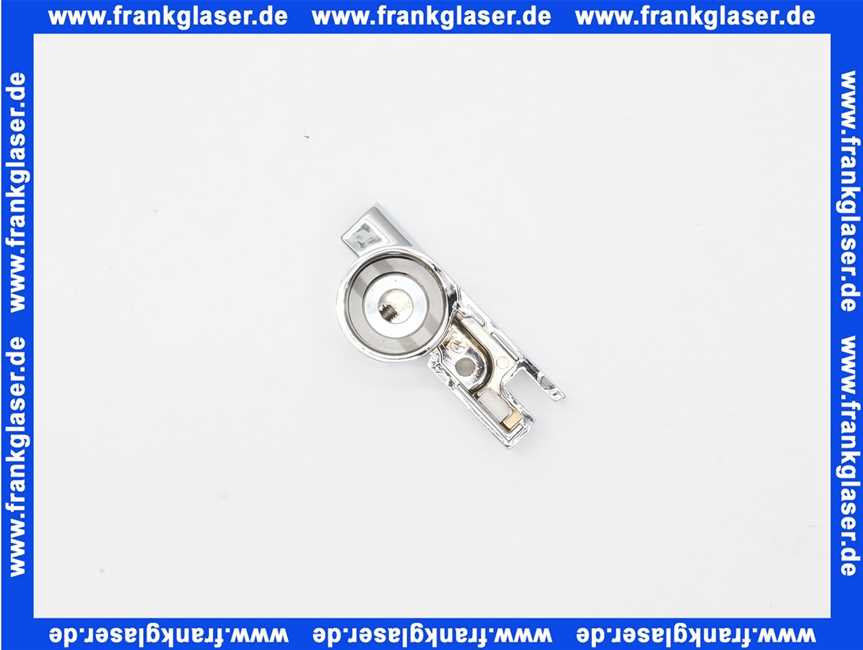 104377 Palme Scharnier links unten für Concept Duschabtrennung GlanzVerchromt