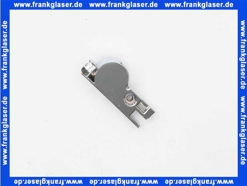 104377 Palme Scharnier links unten für Concept Duschabtrennung GlanzVerchromt