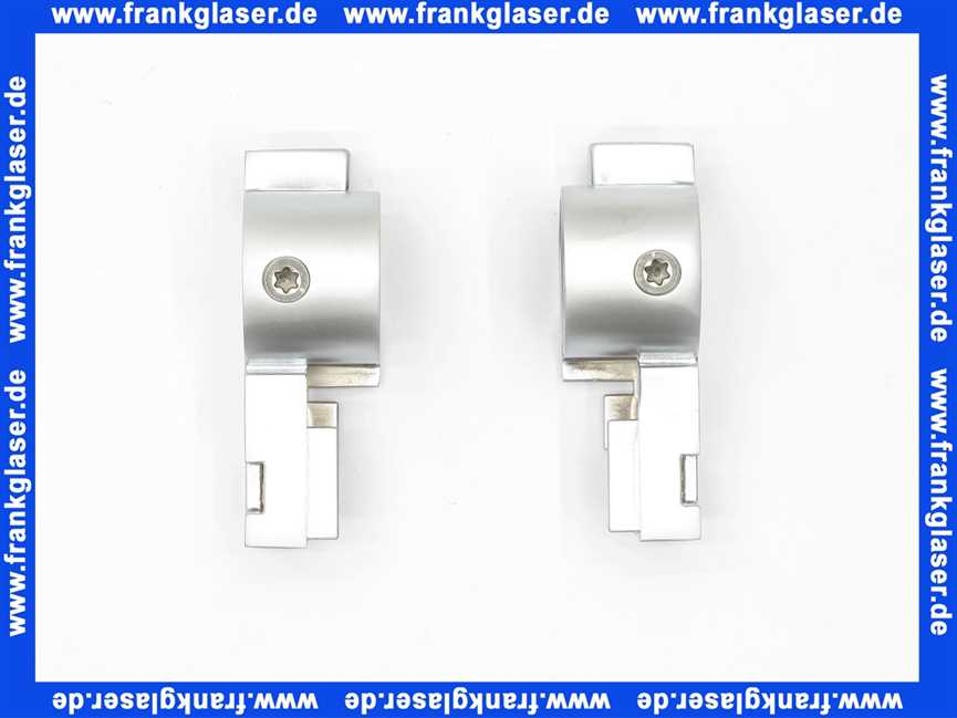 104378 Palme Scharnier rechts für Concept Duschabtrennung MattVerchromt