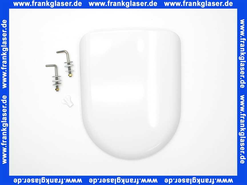 104 Pressalit WC-Sitz Magnum mit Festscharnier B 33 Weiss