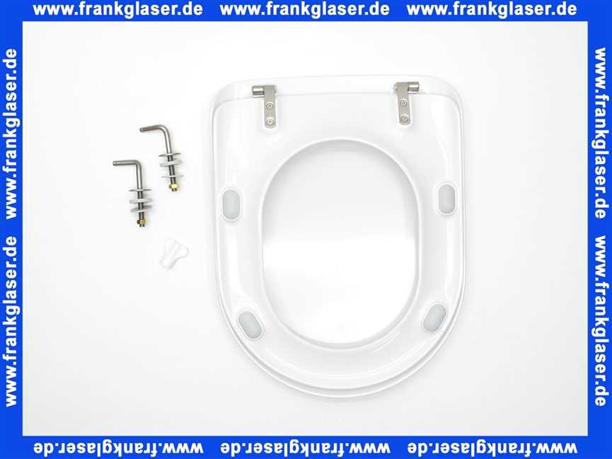 104 Pressalit WC-Sitz Magnum mit Festscharnier B 33 Weiss