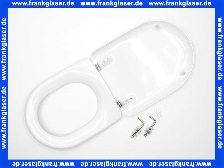 104 Pressalit WC-Sitz Magnum mit Festscharnier B 33 Weiss