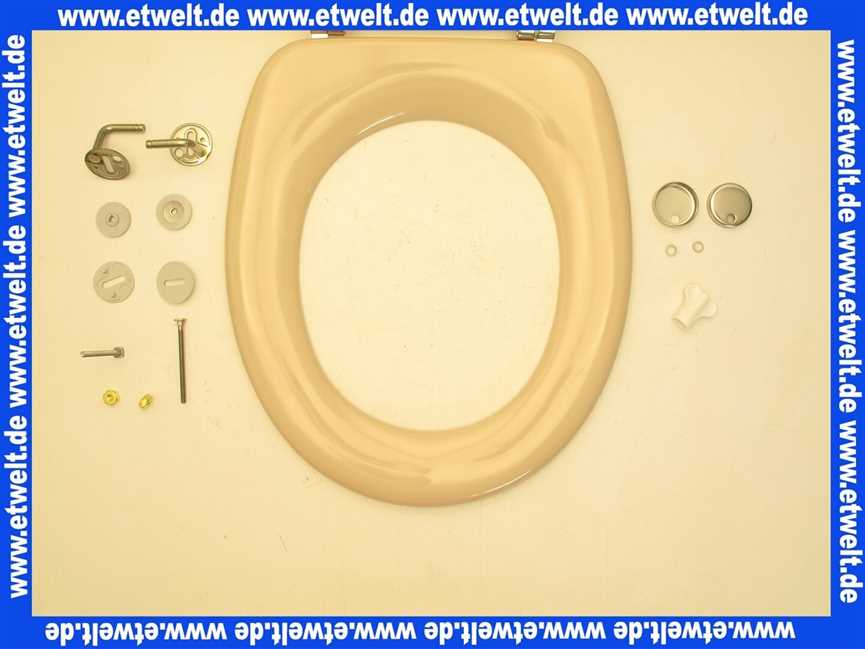 124013 Pressalit 2000 WC-Sitz farbe Bahamabeige