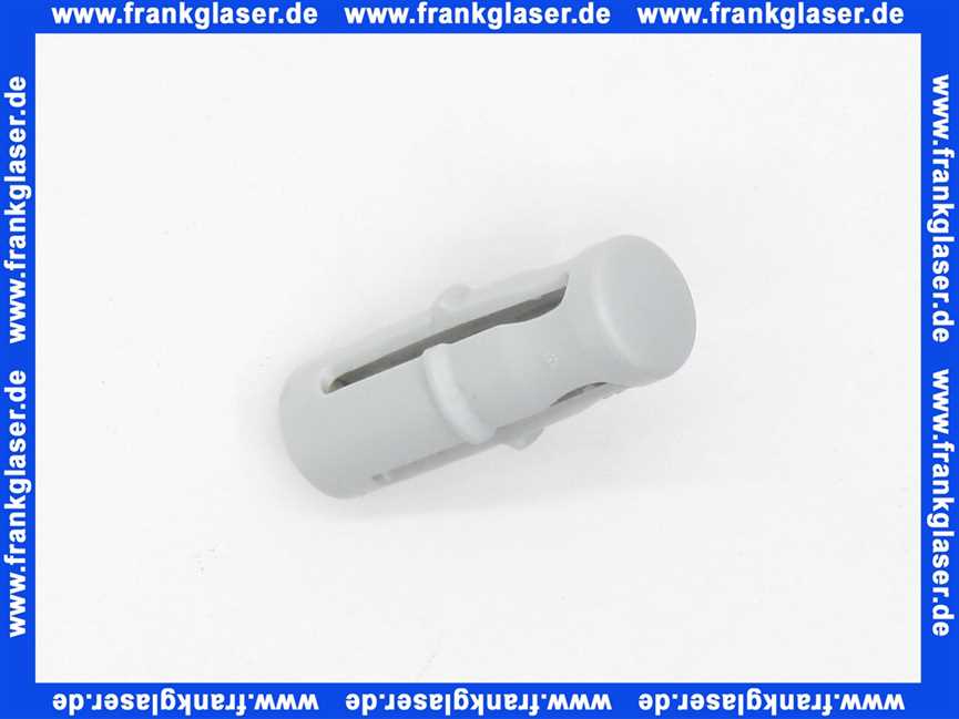 A7236 Pressalit Gleitbuchse in Grau zu WC Sitz Scharnier Befestigung