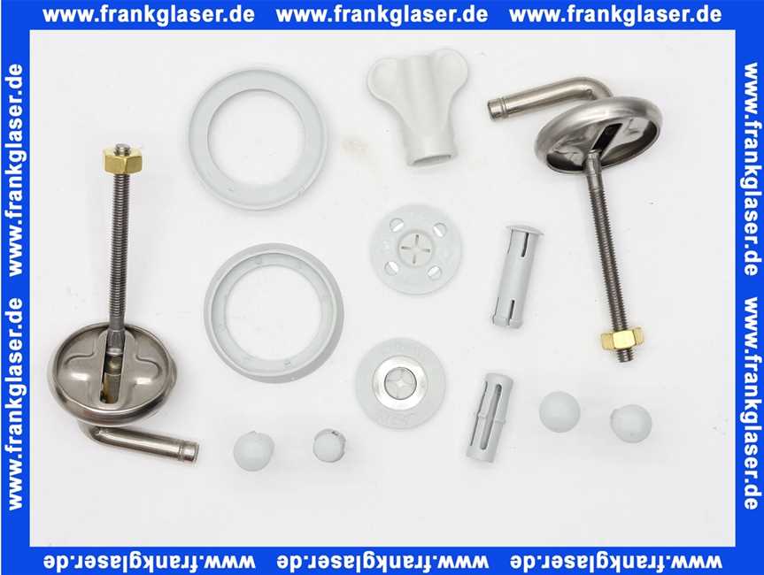 B47P999 Pressalit Universalscharnier B47 Edelstahl mit Kunststoffbuchsen