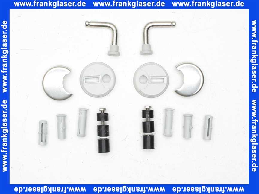 D43P999 Steckscharniere Pressalit B16 für WC-Sitze