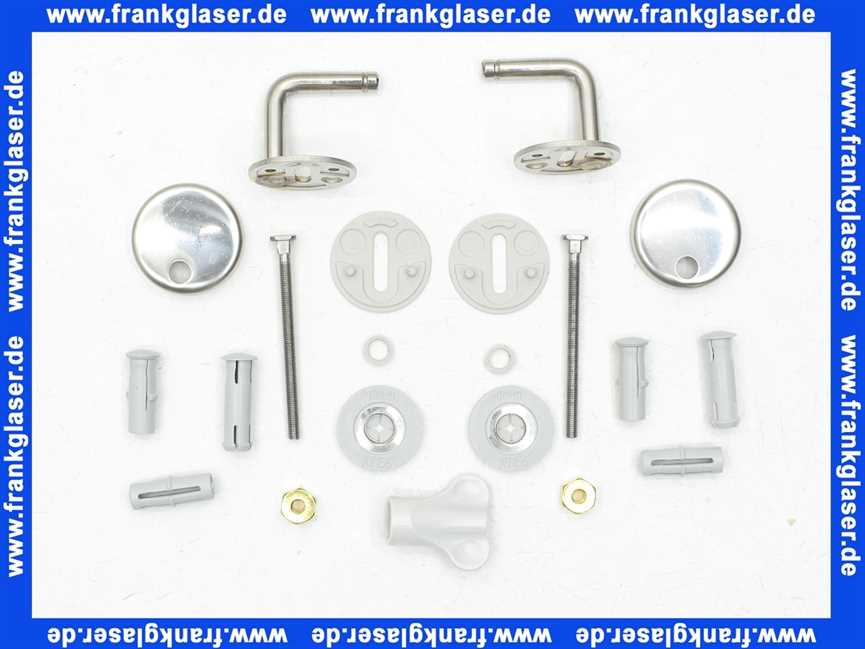 UN3P99S Pressalit Scharniersatz zu WC-Sitz Serie Scandinavia