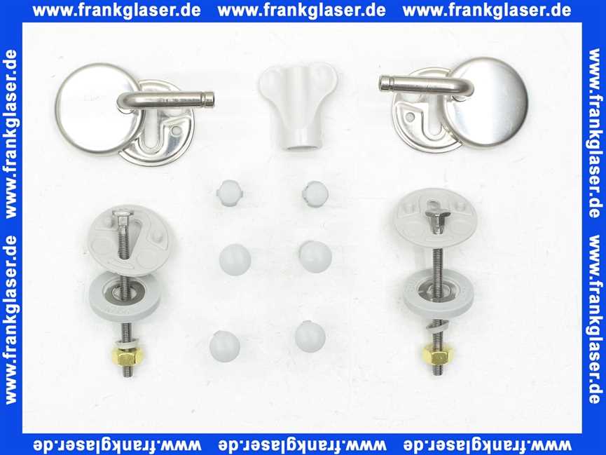 UN3P99S Pressalit Scharniersatz zu WC-Sitz Serie Scandinavia