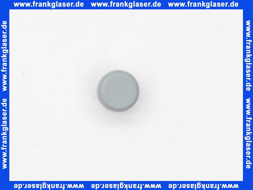 Rohrstopfen mit Lamellen für Rundrohre 12 mm Außendurchmesser Polyethylen grau Wandstärke Rohr 1-1,5 mm Einsteckhöhe 10 mm Kopf 3,5 mm stark