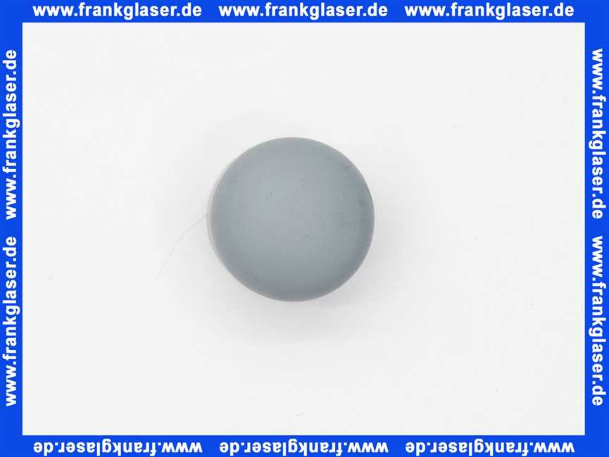 Kappen Gleiter für Rundrohre 26 mm Rohr-Außendurchmesser Polyethylen grau Gesamthöhe 32,7 mm