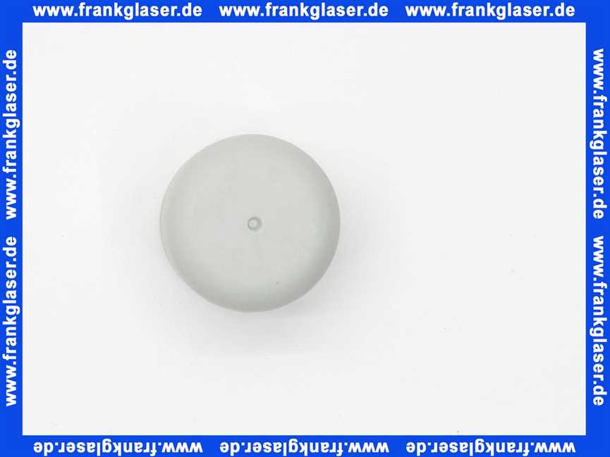 Kappen Gleiter für Rundrohre 30 mm Rohr-Außendurchmesser Polyethylen grau Gesamthöhe 25 mm