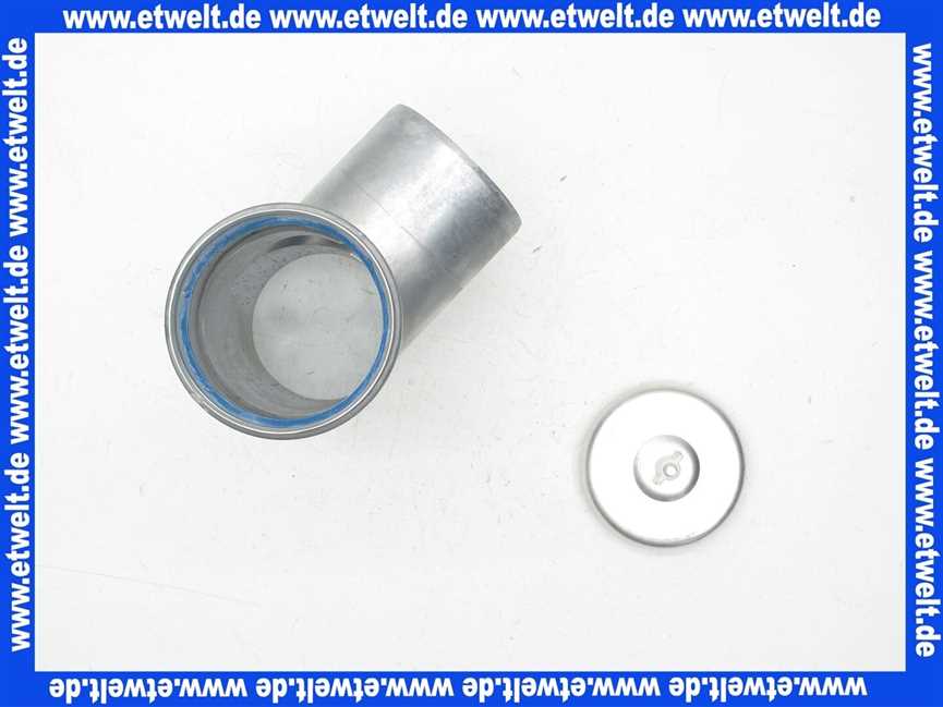 Remeha Revisions-T-Stück DN 80 Durchgangsstü 0009240