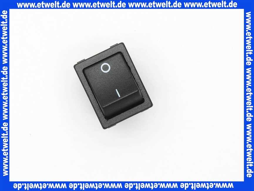 Remeha So/Wi-Schalter -Heizung Aus- (2P) 0081526