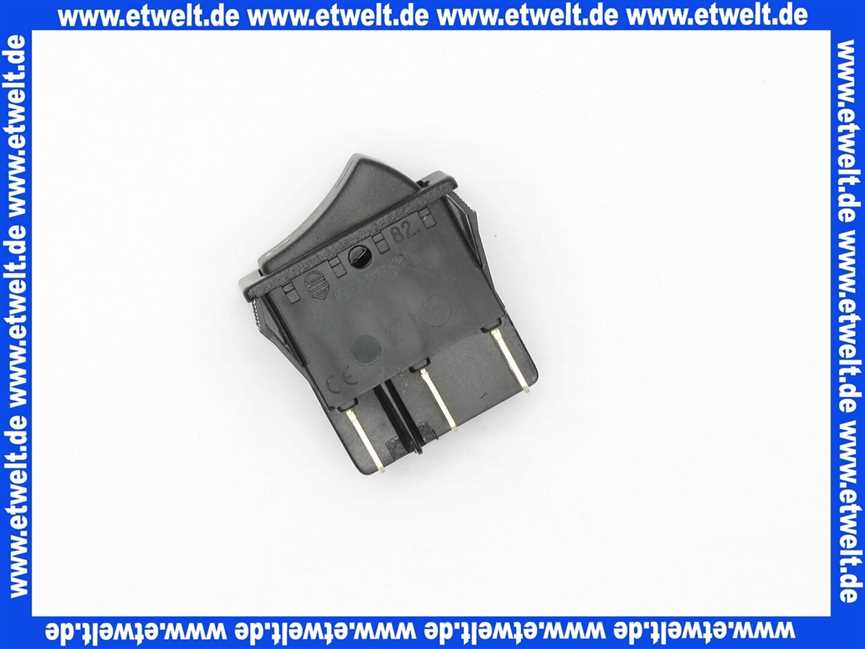 Remeha So/Wi-Schalter -Heizung Aus- (2P) 0081526