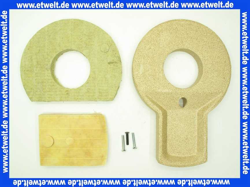 Remeha Formstein m. Isol-Matten DTx, NTx 0287825