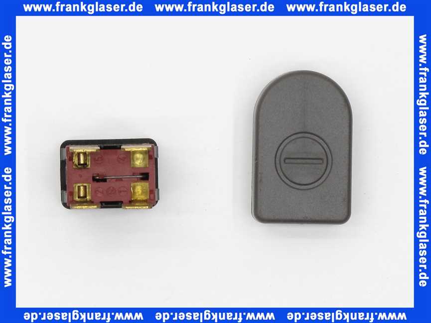Remeha Schalter Ein/Aus mit Blende Domoplus 0295160