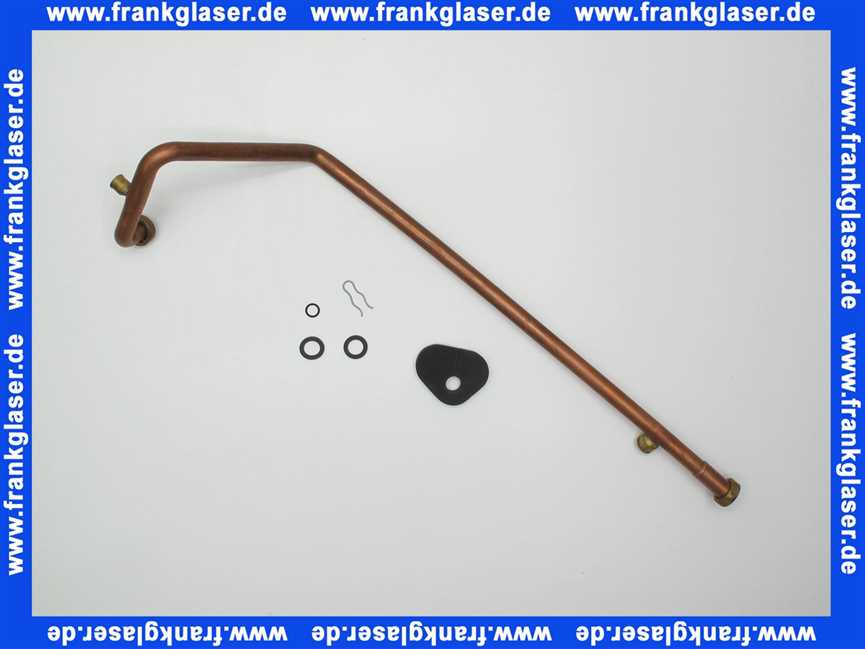 Remeha Vorlaufrohr mit Dichtung Domoplus 3-2 0295236