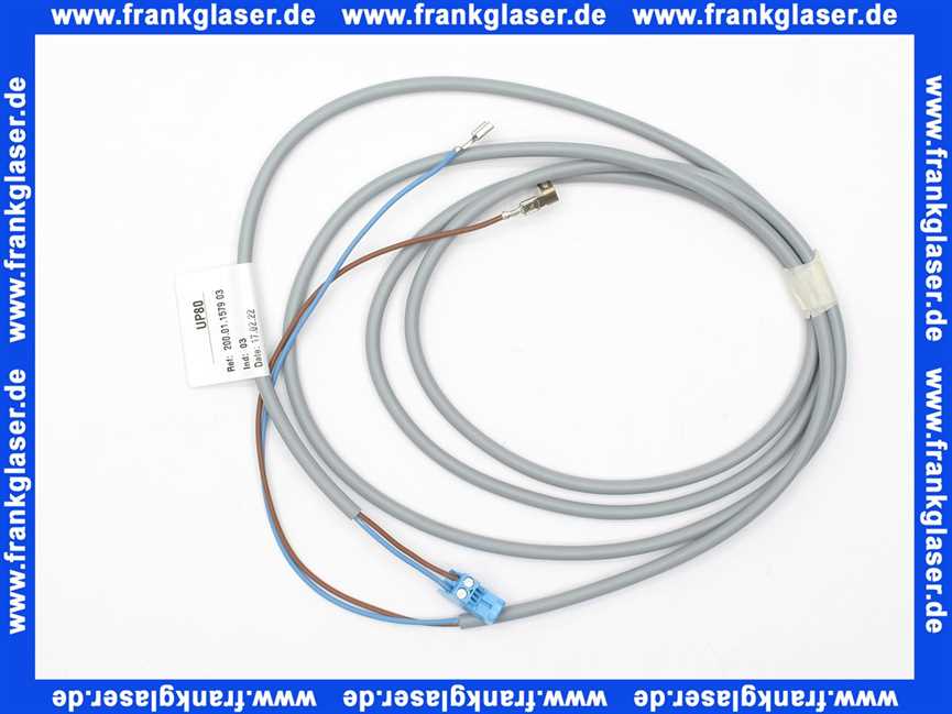 Remeha Kabel Titane Anode + Stecker 200011579