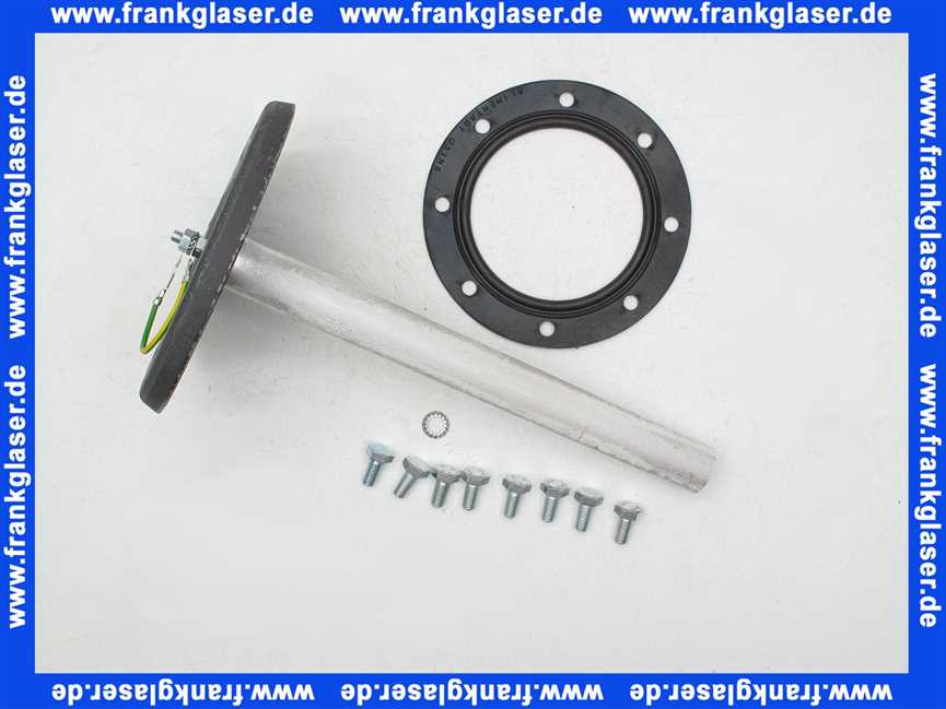 Remeha Seitenflansch + Anode + Dichtung 200021971