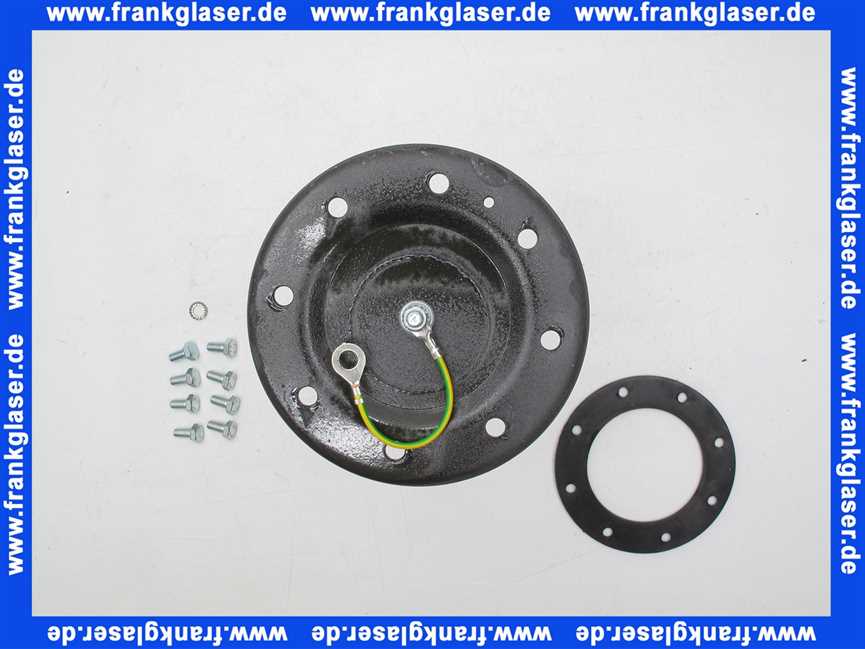 Remeha Seitenflansch + Anode + Dichtung 200021971