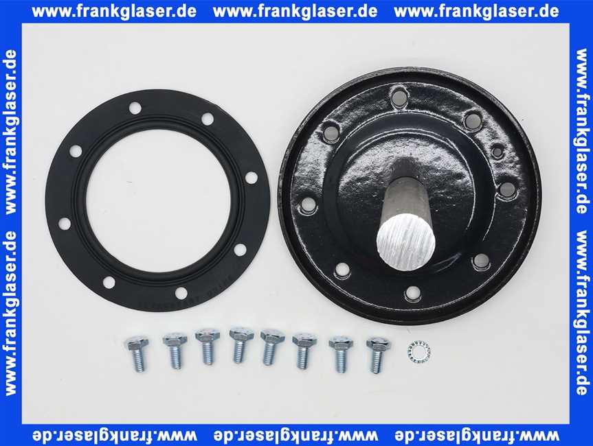 Remeha Seitenflansch + Anode + Dichtung 200022439