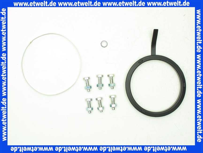 Remeha obereflansch+Anode +Dichtung(1x33x420 200022466