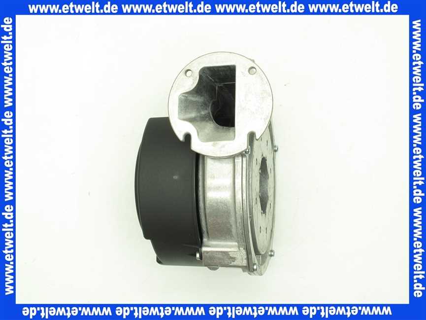 REMEHA 284359 Gebläse 24V G1G 126-AC11-22 EBM DPS(M)+DE